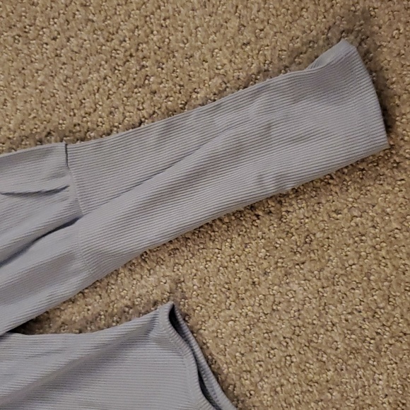 Beautiful Dusty Blue Bodysuit - Picture 3 of 7